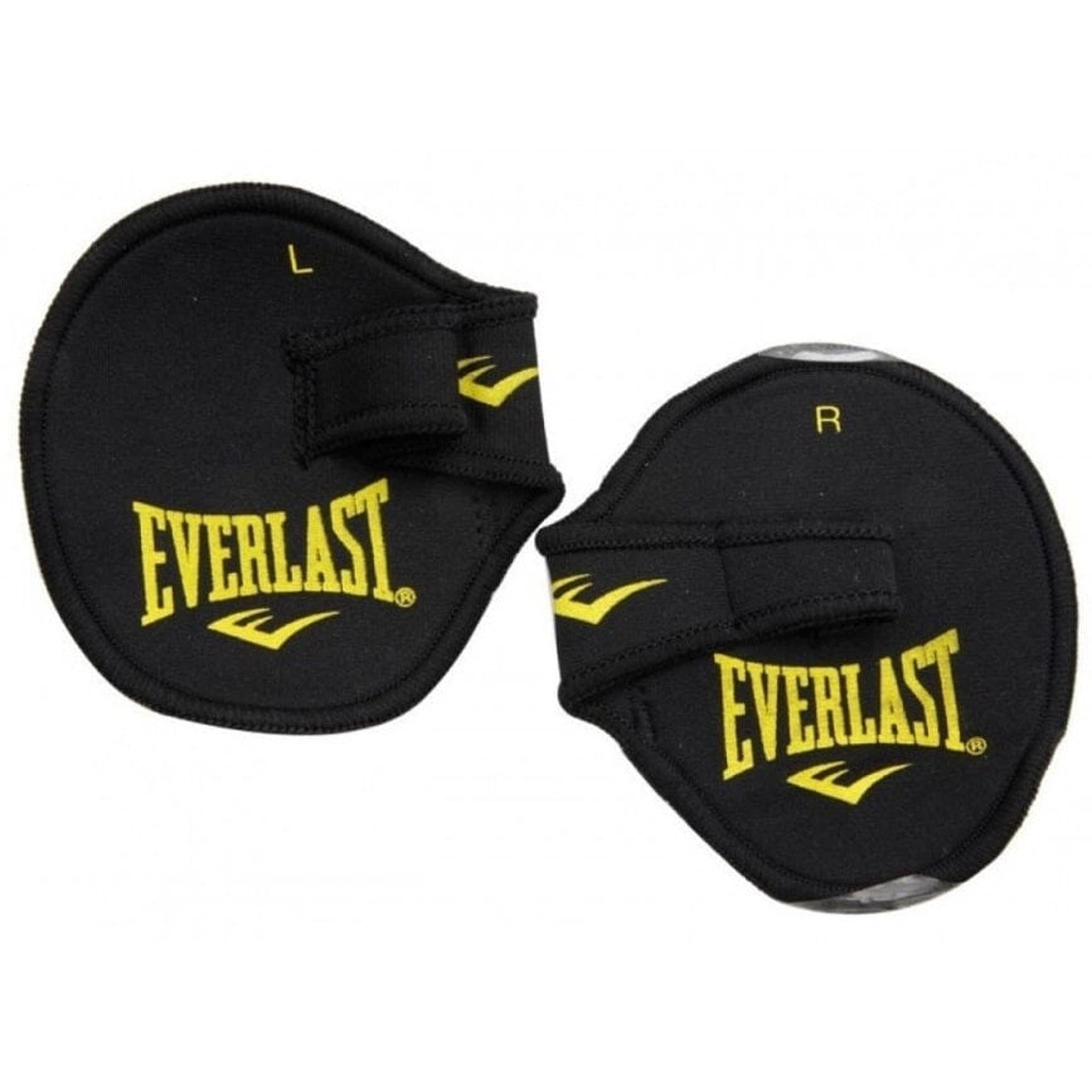 PROTECTORES DE PALMAS PARA PESAS NEGRO GUANTES EVERLAST