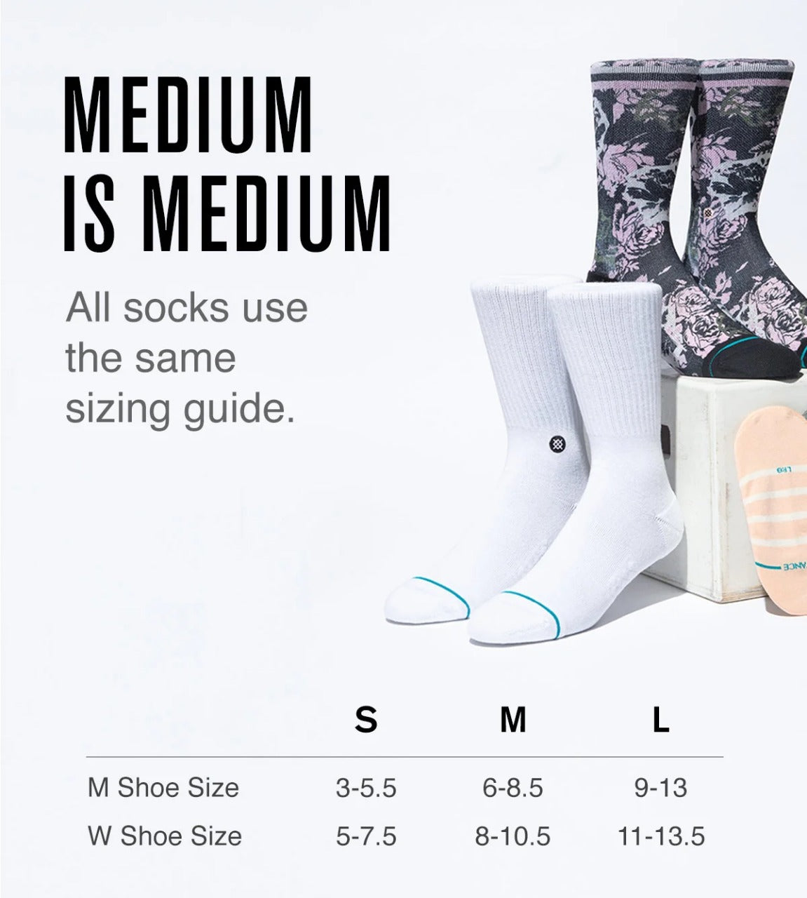 NBA LOGOMAN QUARTER SOCKS Medias STANCE