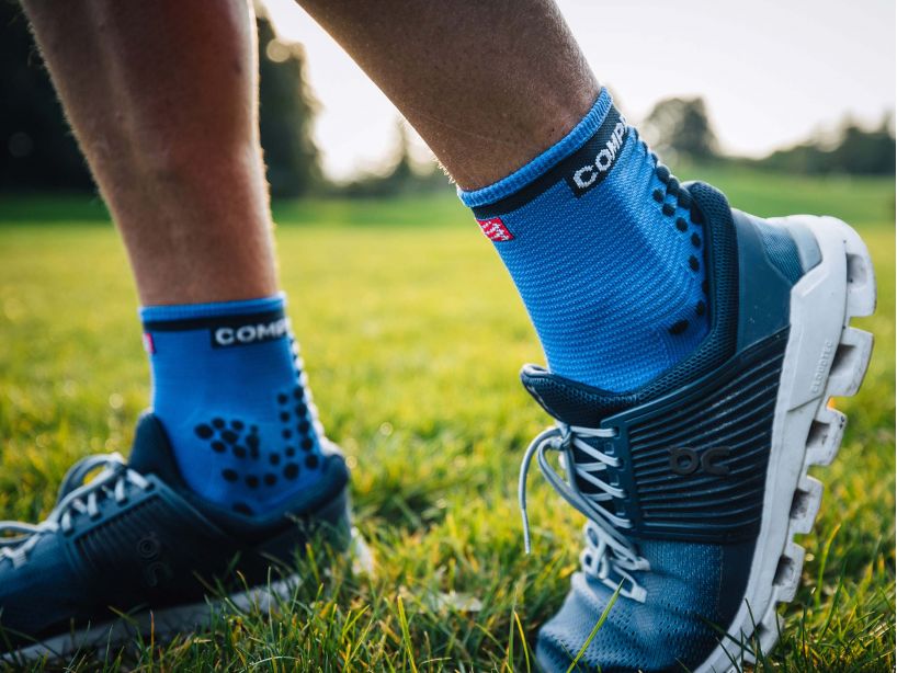 PRO RACING SOCKS V3.0 RUN HIGH BLUE LOLITE Compressport