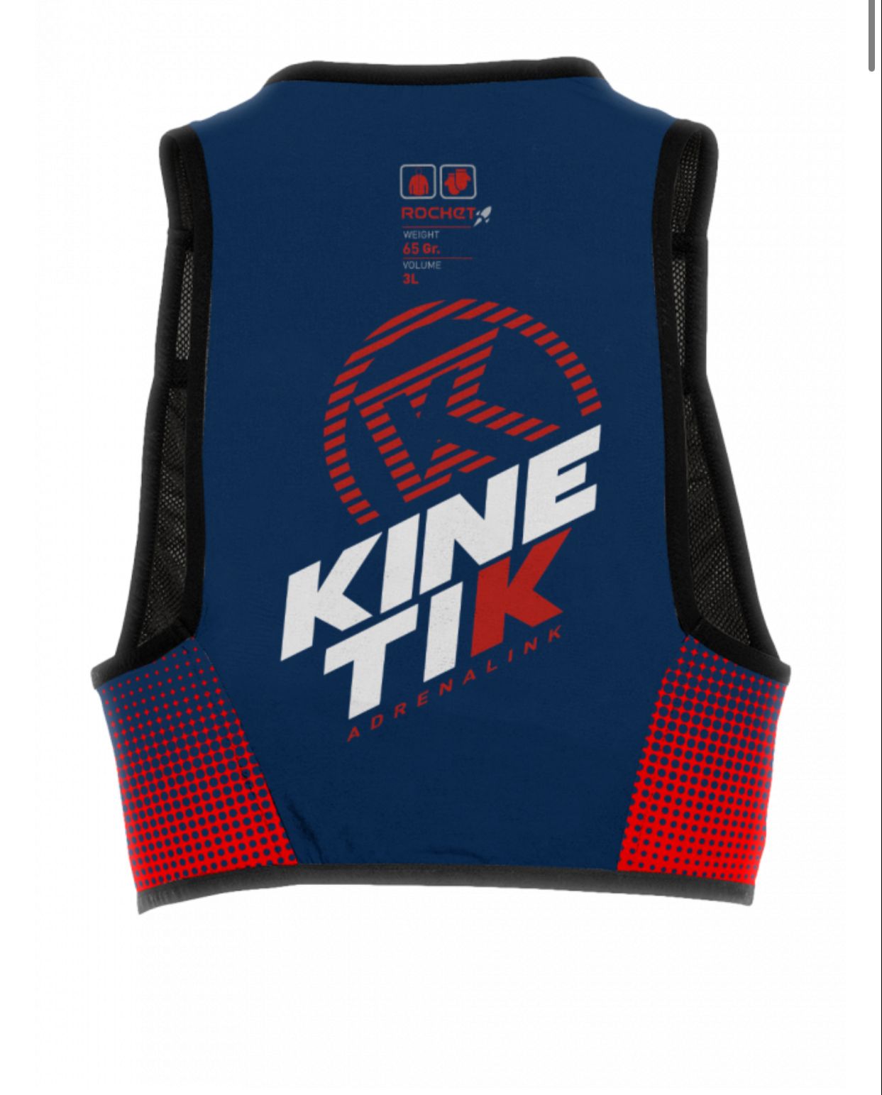 ROCKET V2 - 3 L RED NAVY KINETIK