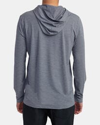 RVCA SURF PRINT RASHGUARD HOODIE OUTWEAR RUCA