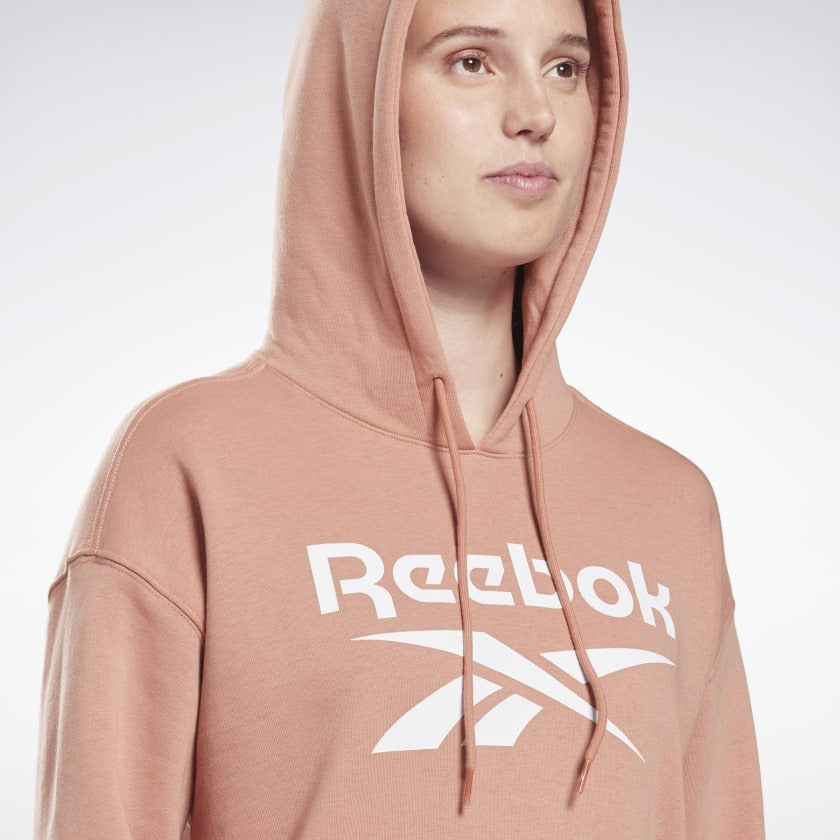 Sweatshirt com capuz Reebok Identity Logótipo French Terry mulher