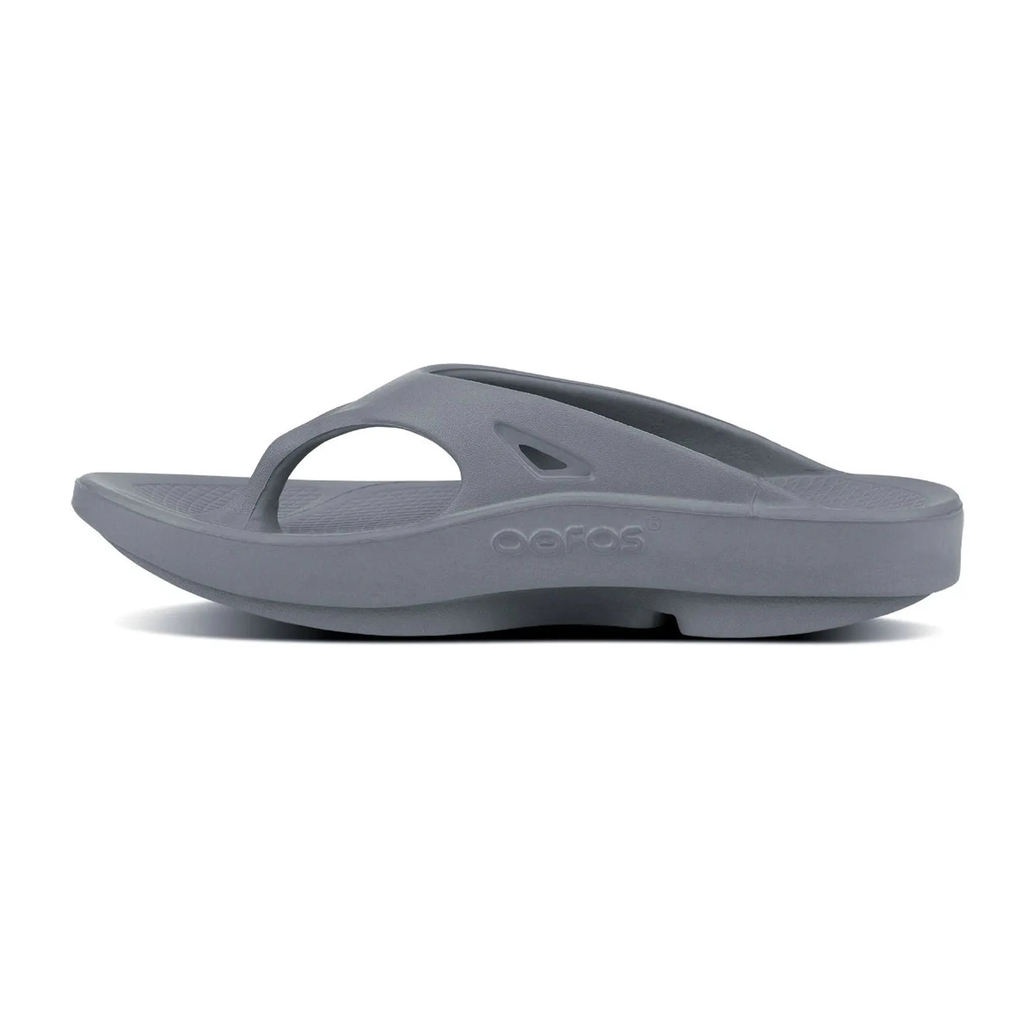 Oofos Ooahh Sandals Hombre Slate #Color_Slate
