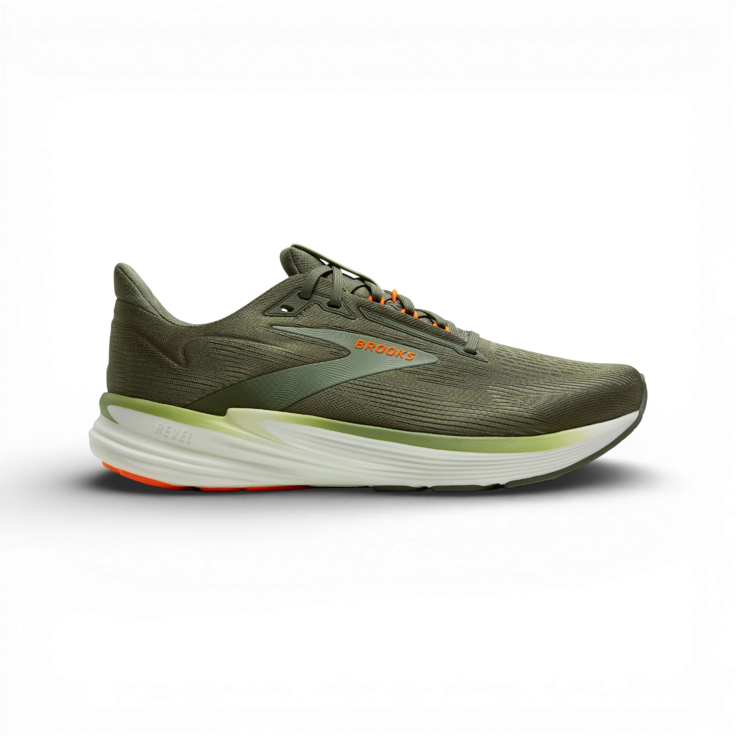 Brooks Revel 8 Hombre Olive #Color_Olive
