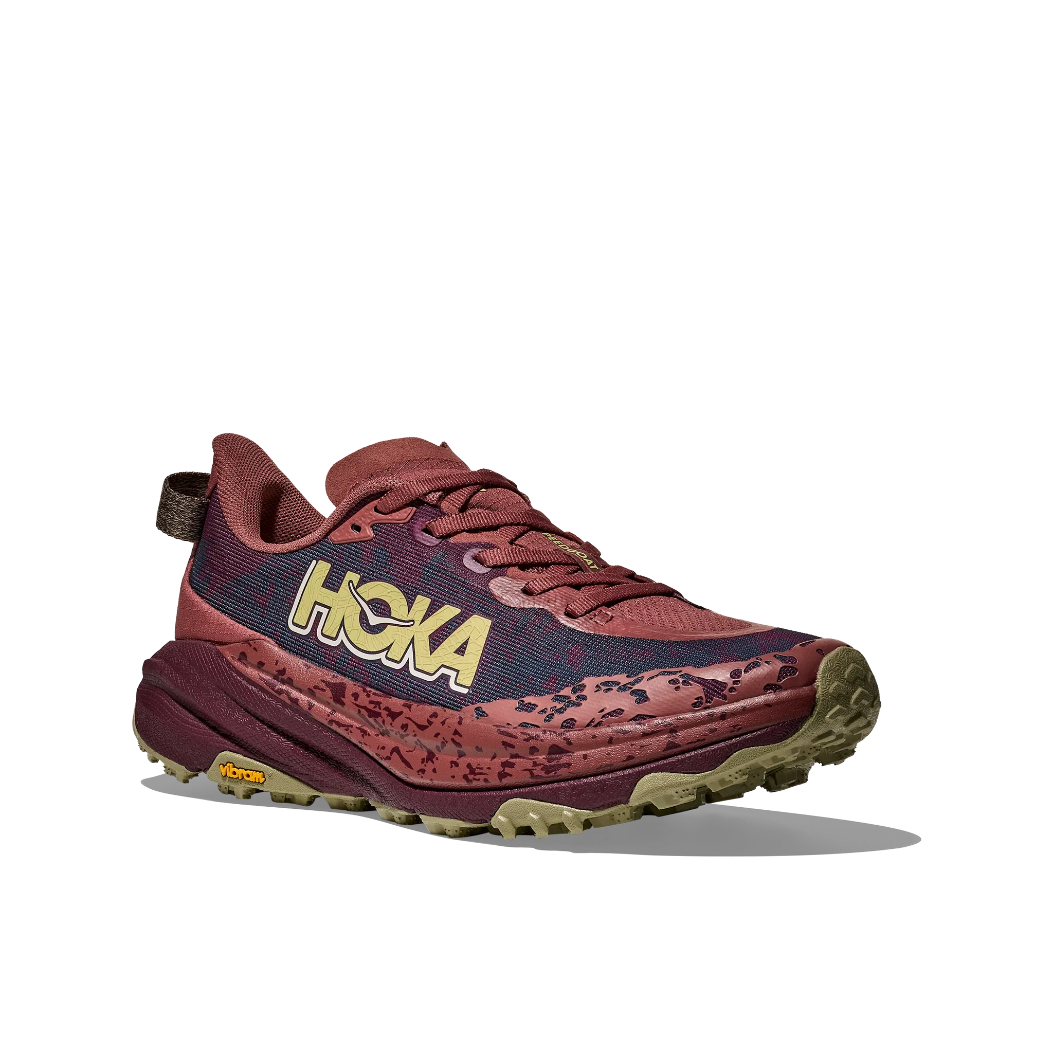 Hoka Speedgoat 6 Mujer Rouge #Color_Rouge
