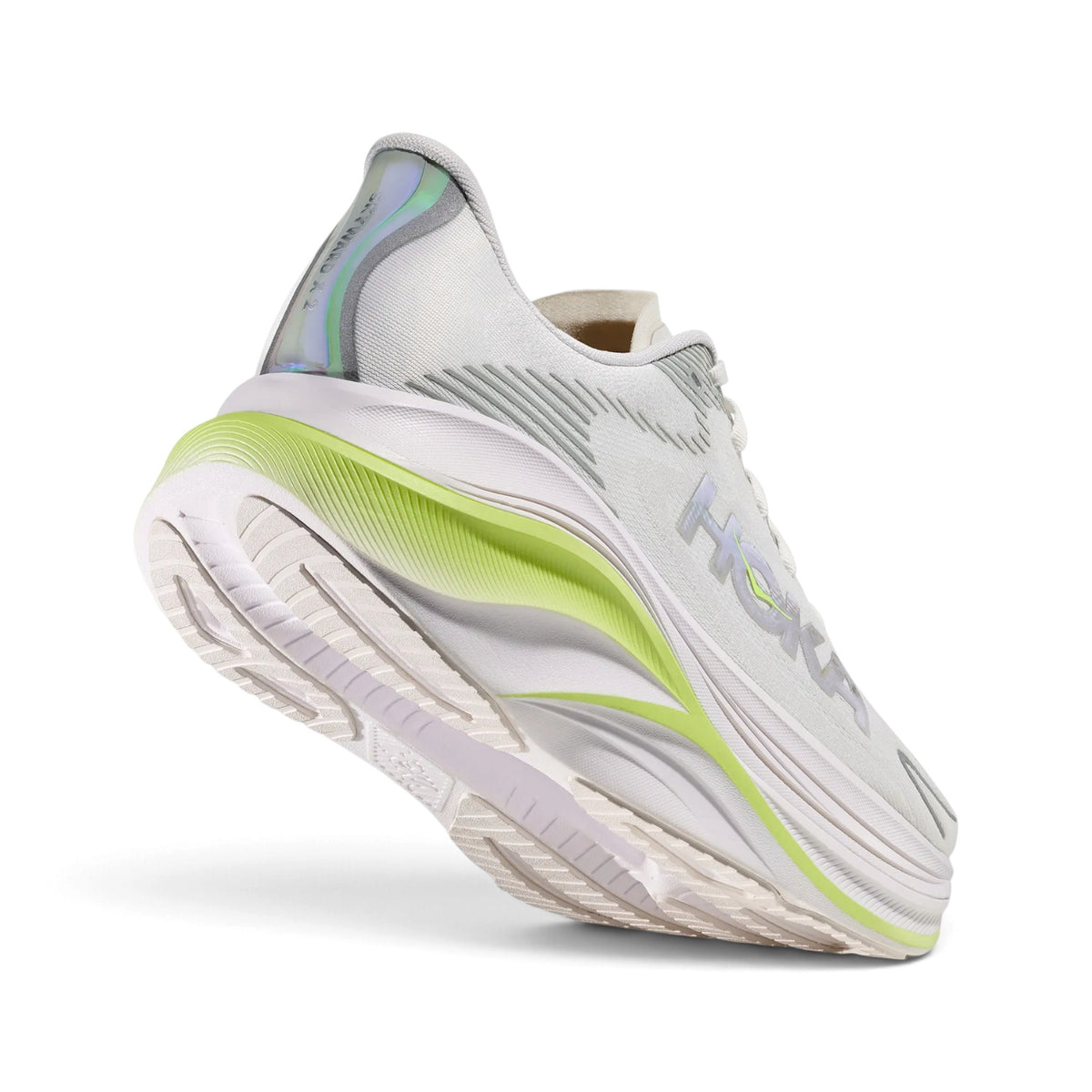 Hoka Skyward X 2 Mujer · White / Neon Yuzu