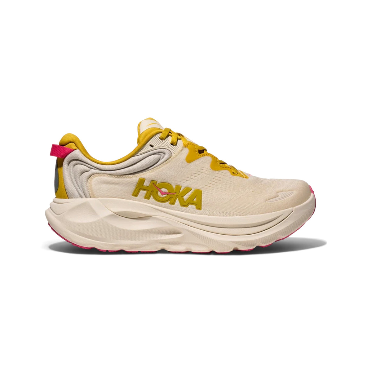 Hoka Gaviota 6 Mujer · Birch / Yellow Gold