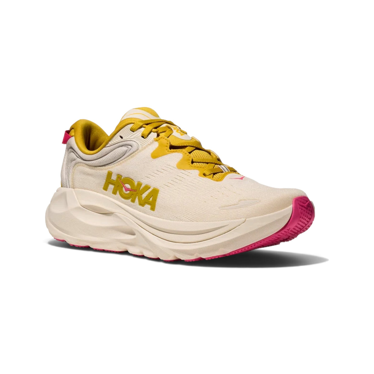 Hoka Gaviota 6 Mujer · Birch / Yellow Gold