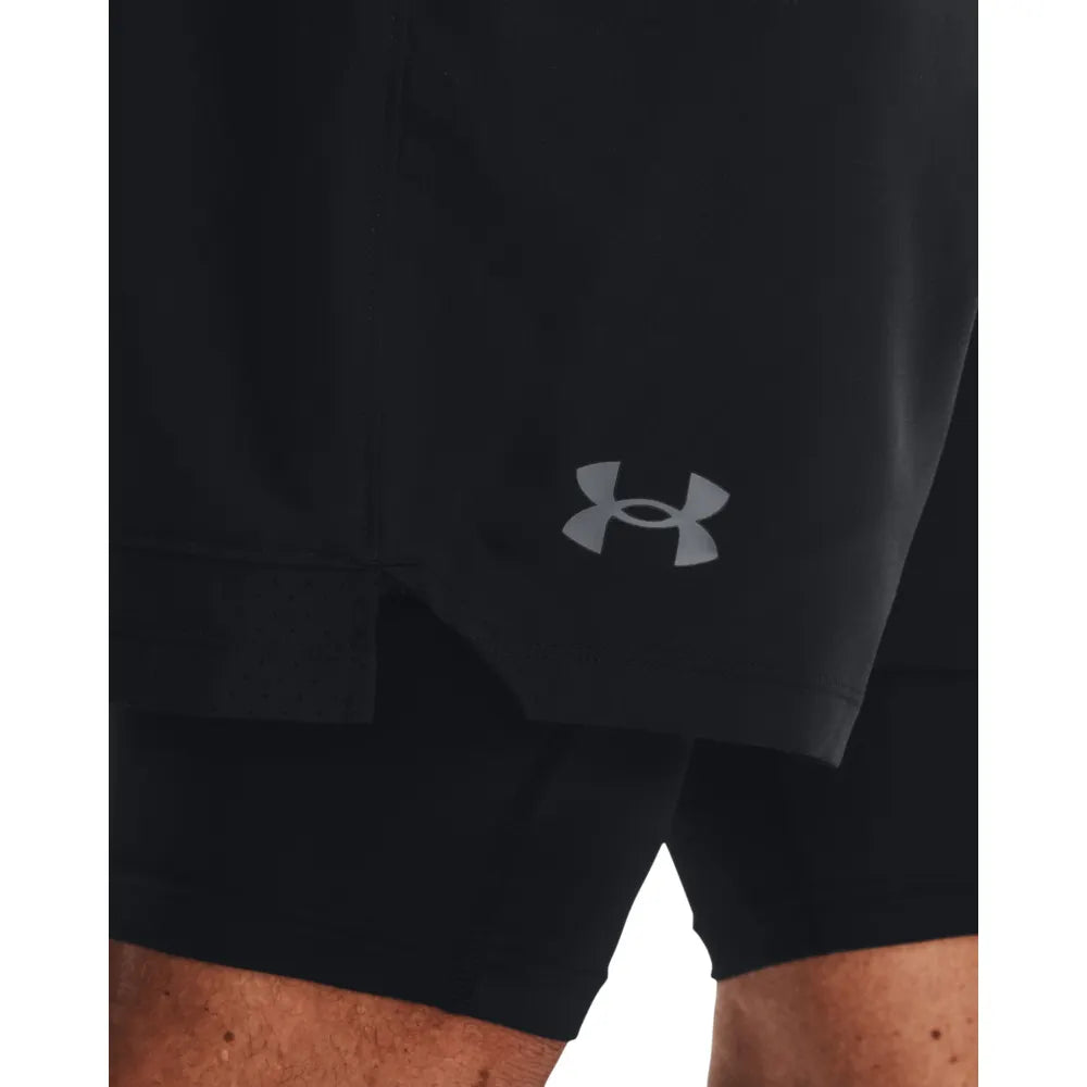 Under Armour Vanish Woven 2-In-1 Hombre Black #Color_Black