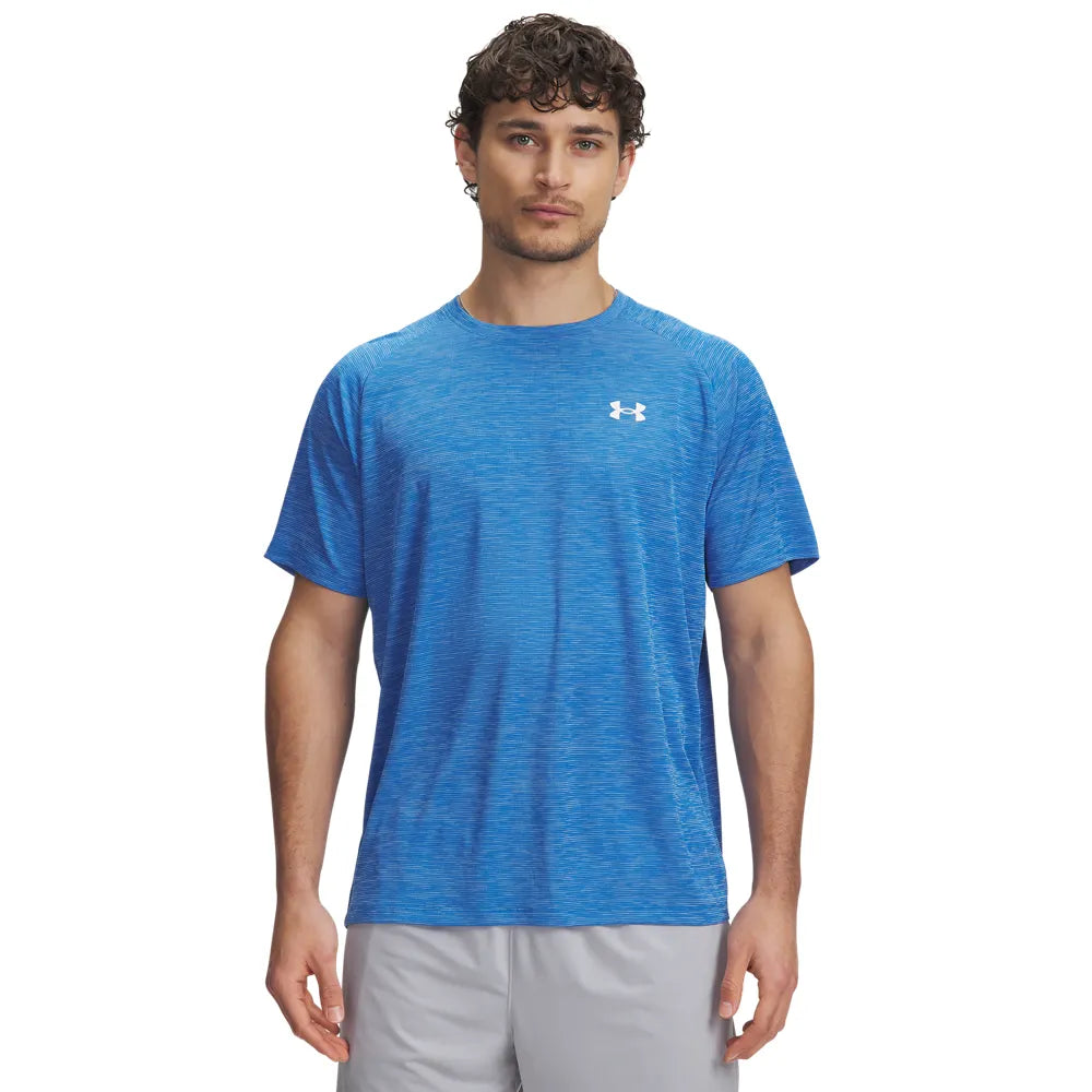 Under Armour Tech Textured Hombre Blue Atlantis #Color_Blue Atlantis