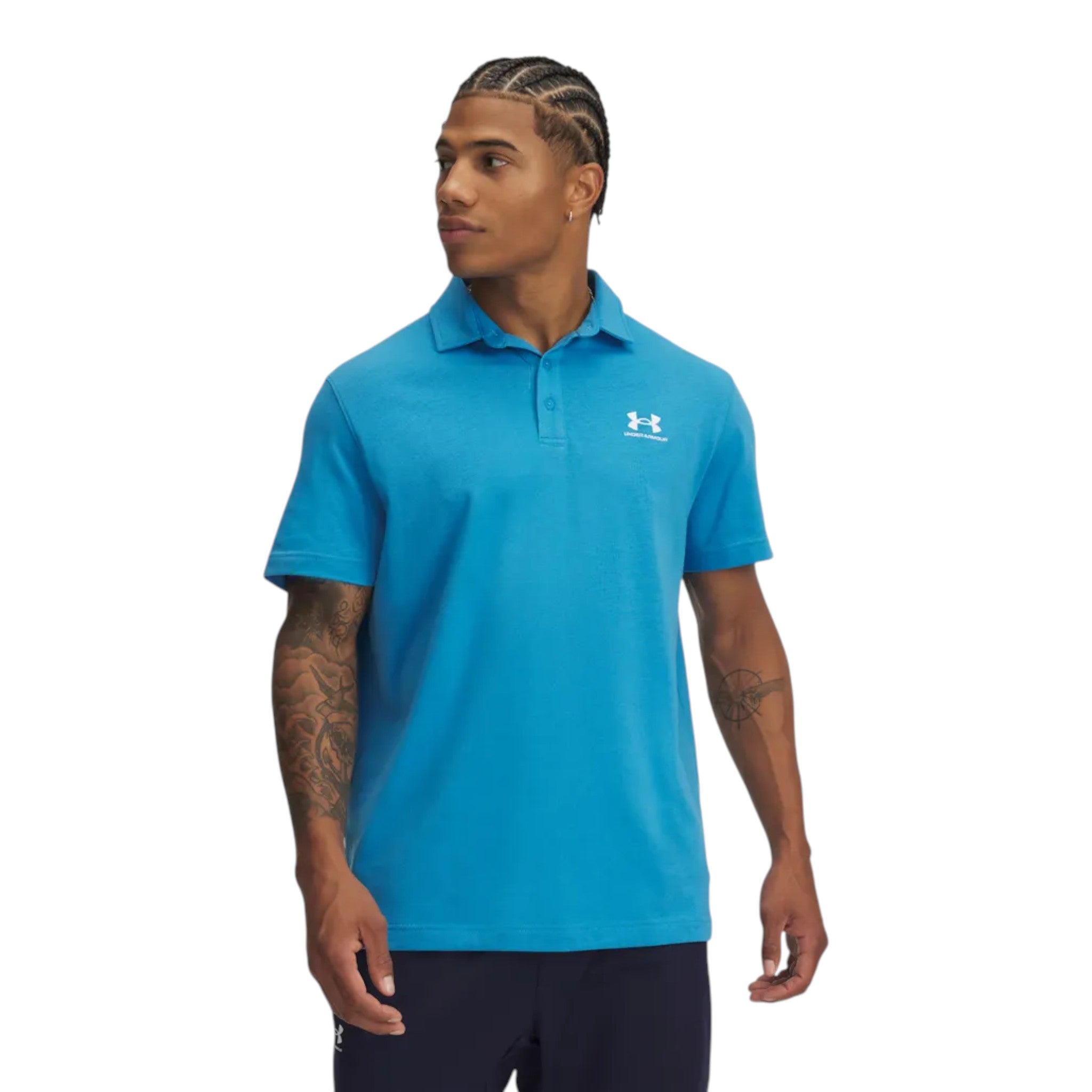 Under Armour Icon Polo Hombre Ether Blue #Color_Ether Blue