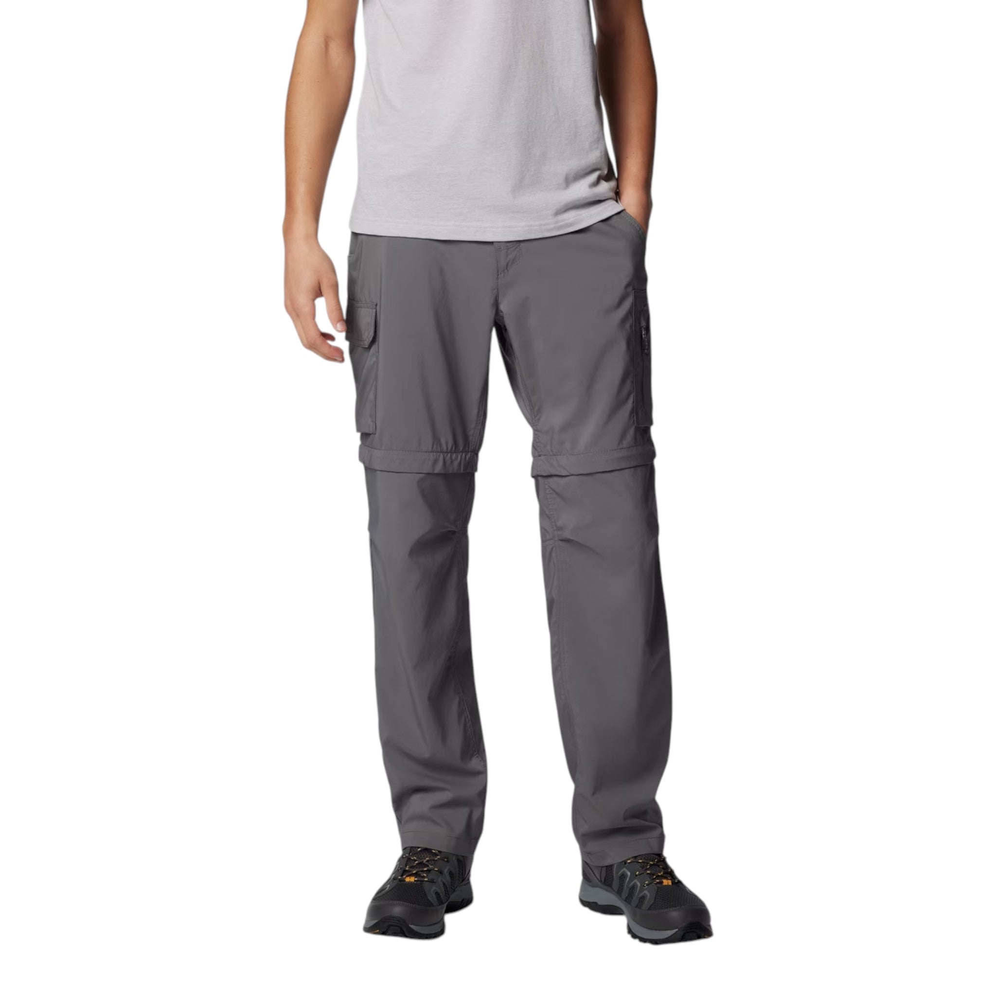 Columbia Silver Ridge Convertible Pantalón Hombre City Grey #Color_City Grey