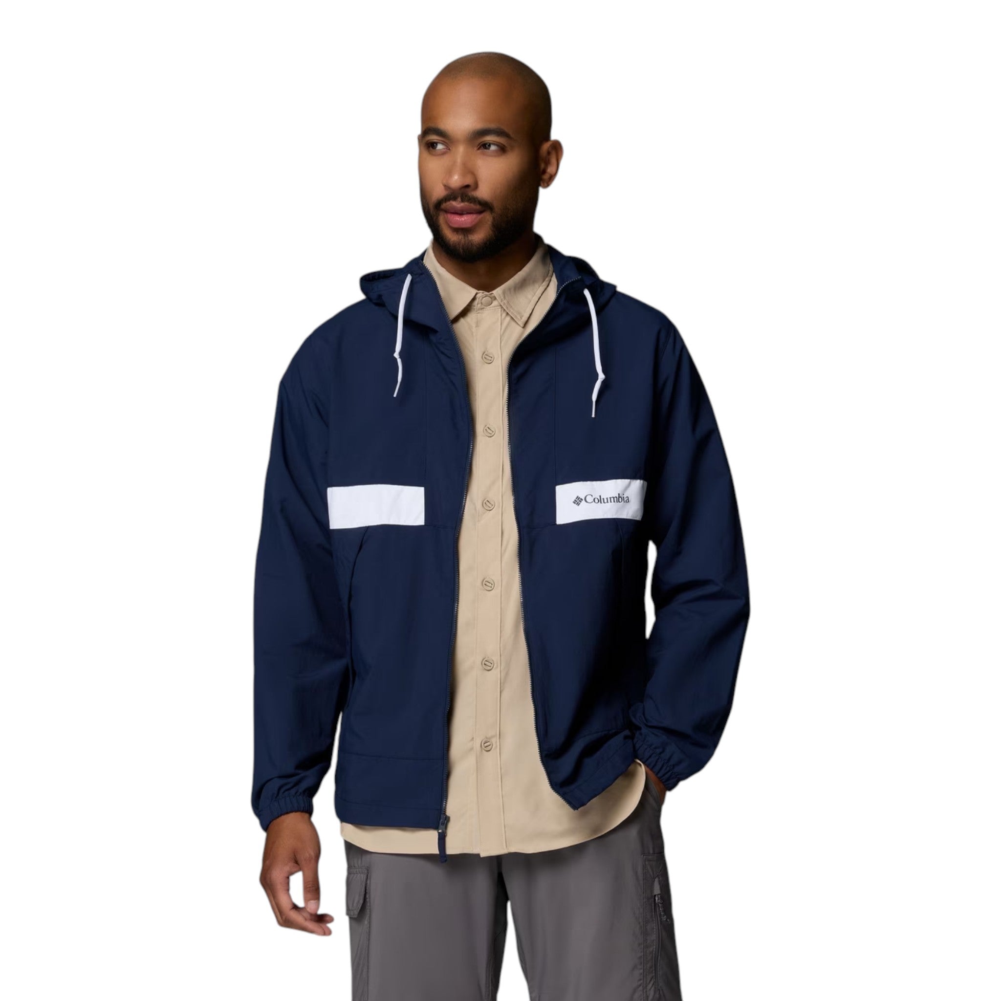 Columbia Spire Valley Hombre Collegiate Navy / White #Color_Collegiate Navy / White