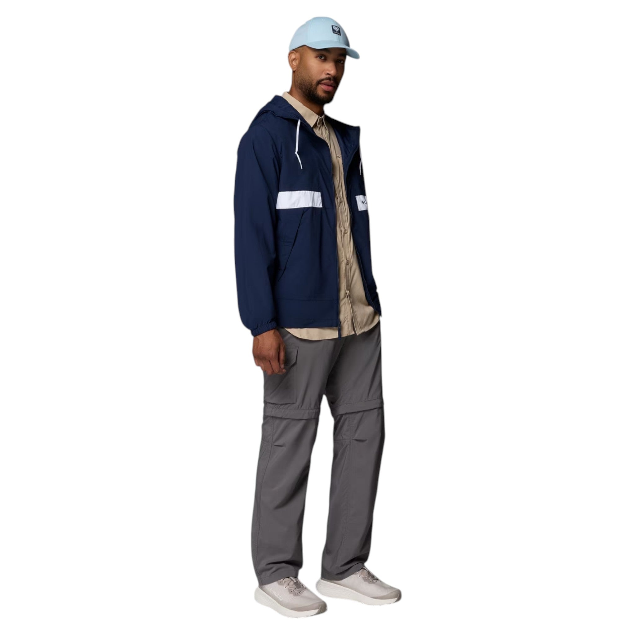 Columbia Spire Valley Hombre Collegiate Navy / White #Color_Collegiate Navy / White