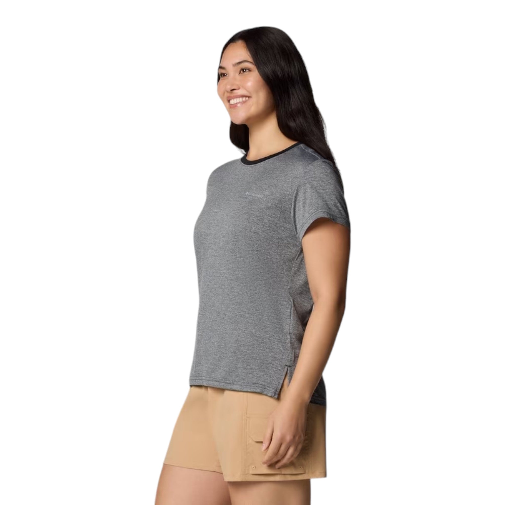 Columbia BlueVista Hill Mujer Black Heather #Color_Black Heather