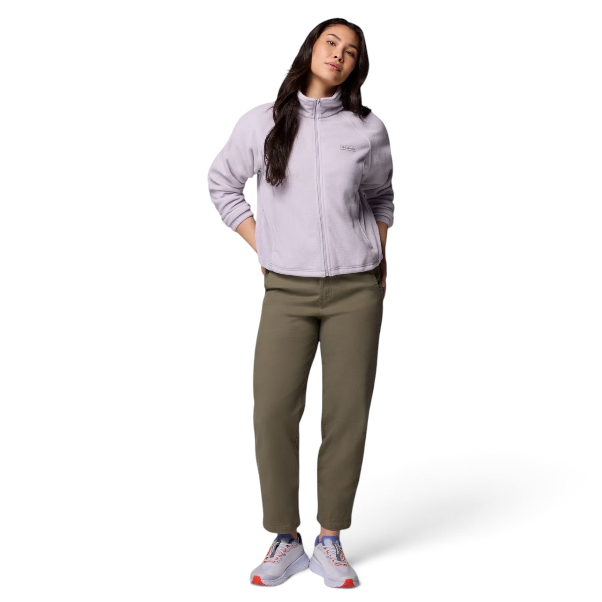 Columbia Benton Springs Relaxed Mujer Lavender Pearl #Color_Lavender Pearl