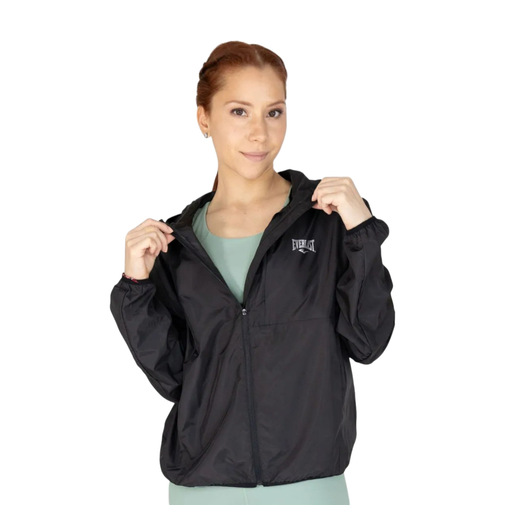 Rain Jacket Everlast Rebel Black