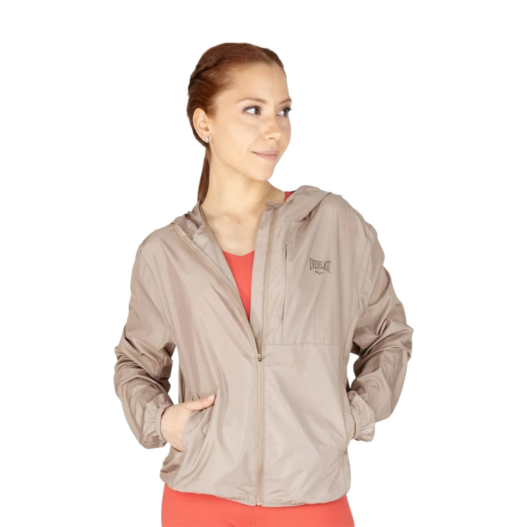 Rain Jacket Everlast Rebel Khaki