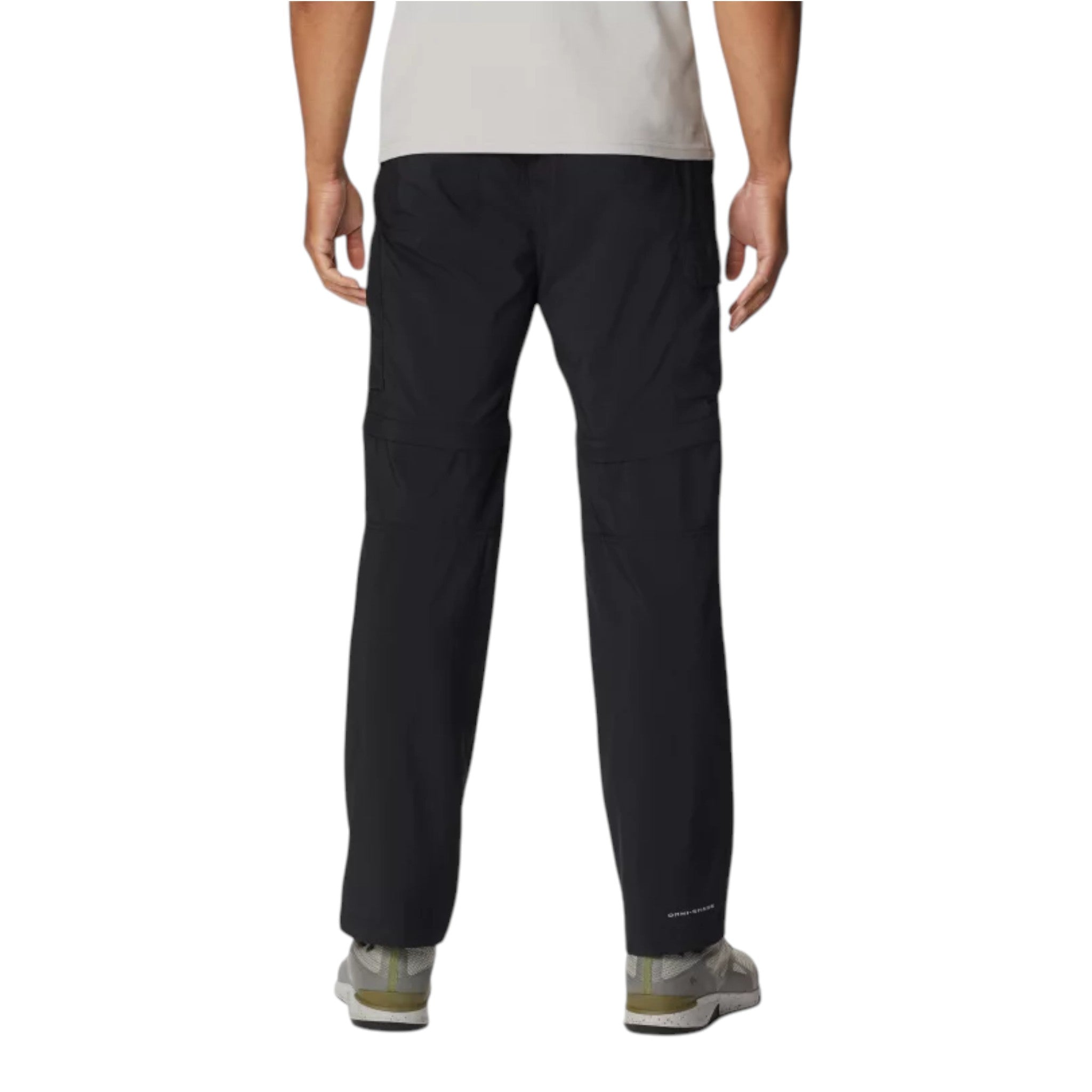 Columbia Silver Ridge Convertible Pantalón Hombre Black #Color_Black