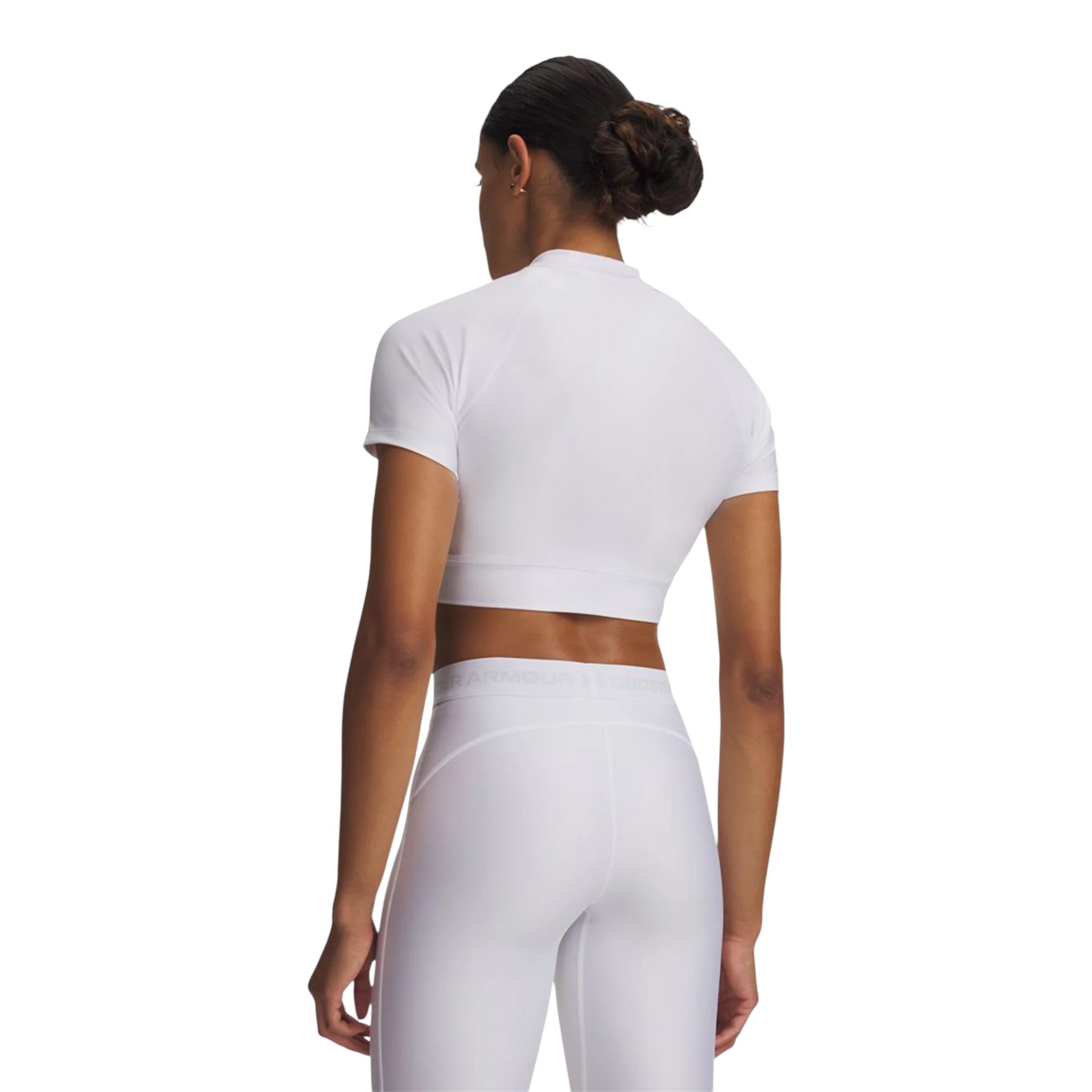 UA  HeatGear Crop Mock Mujer