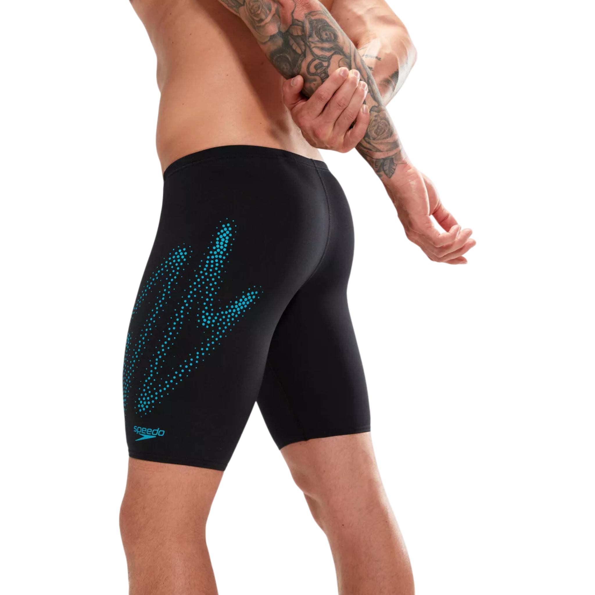 Speedo Hyperboom Placement Hombre Black/Bolt #Color_Black/Bolt