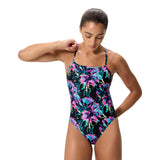 Speedo Printed V-Back 2.0 One Piece