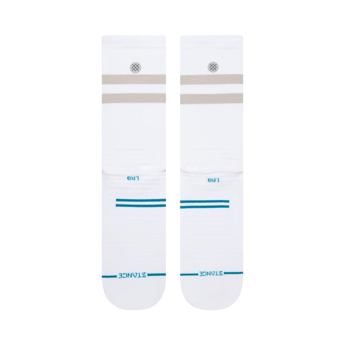 Stance Run Franchise Ultralight Crew White #Color_White