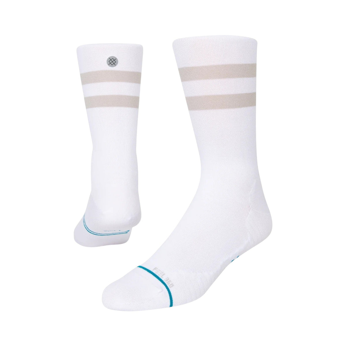 Stance Run Franchise Ultralight Crew White #Color_White