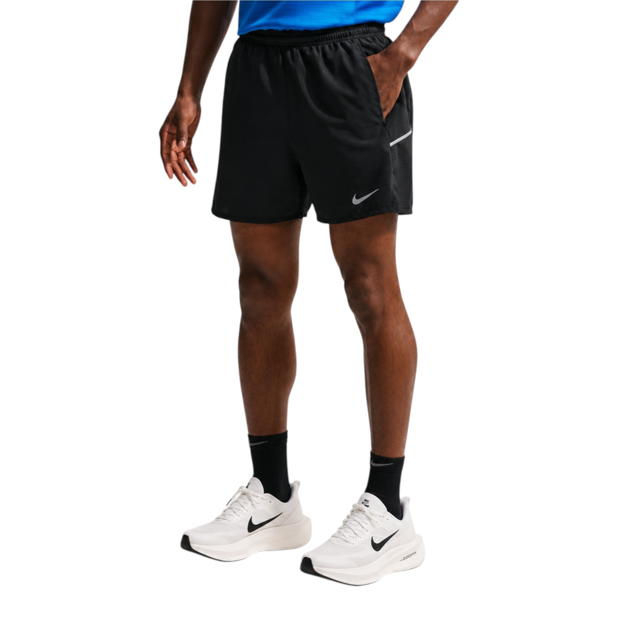 Nike Dri-Fit Miler Brief-Lined 5" Hombre Black #Color_Black