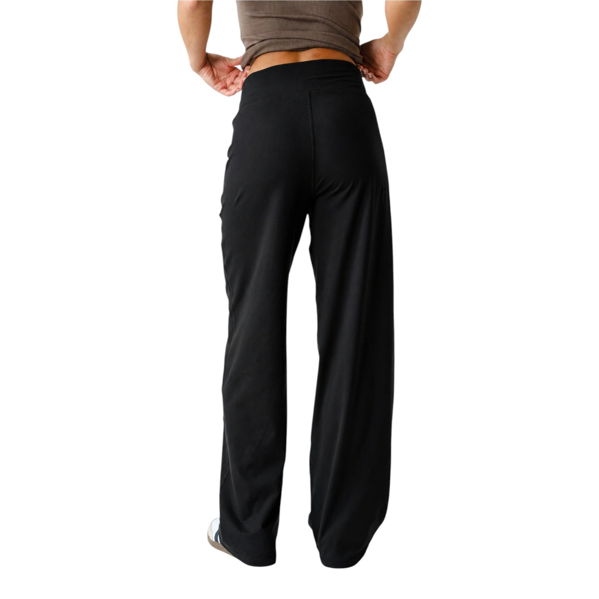Mono B Venice Flow High-Waist Pant Mujer Black #Color_Black