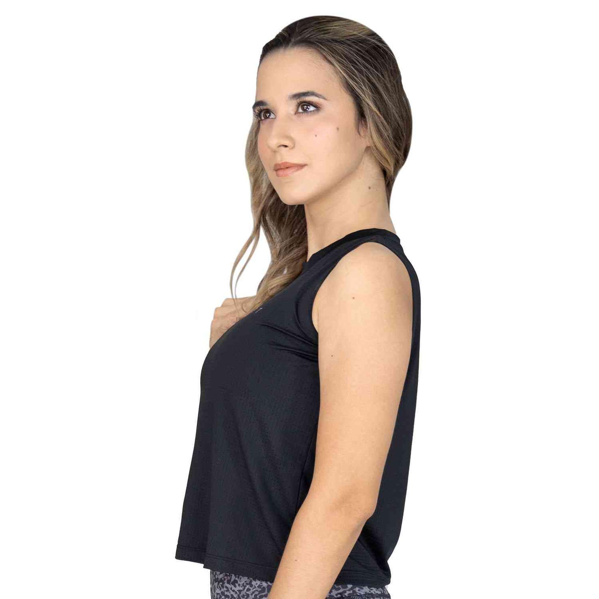 Crop Tank Fem Poly Spx Everlast