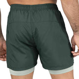 SHORT 2IN1 MEN POLY/SPX EVERLAST