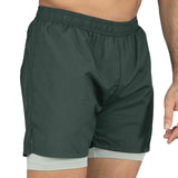 SHORT 2IN1 MEN POLY/SPX EVERLAST