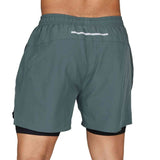 SHORT 2IN1 MEN POLY/SPX EVERLAST ULTIMATE III 5"