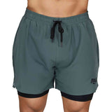 SHORT 2IN1 MEN POLY/SPX EVERLAST ULTIMATE III 5"