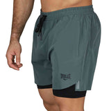 SHORT 2IN1 MEN POLY/SPX EVERLAST ULTIMATE III 5"