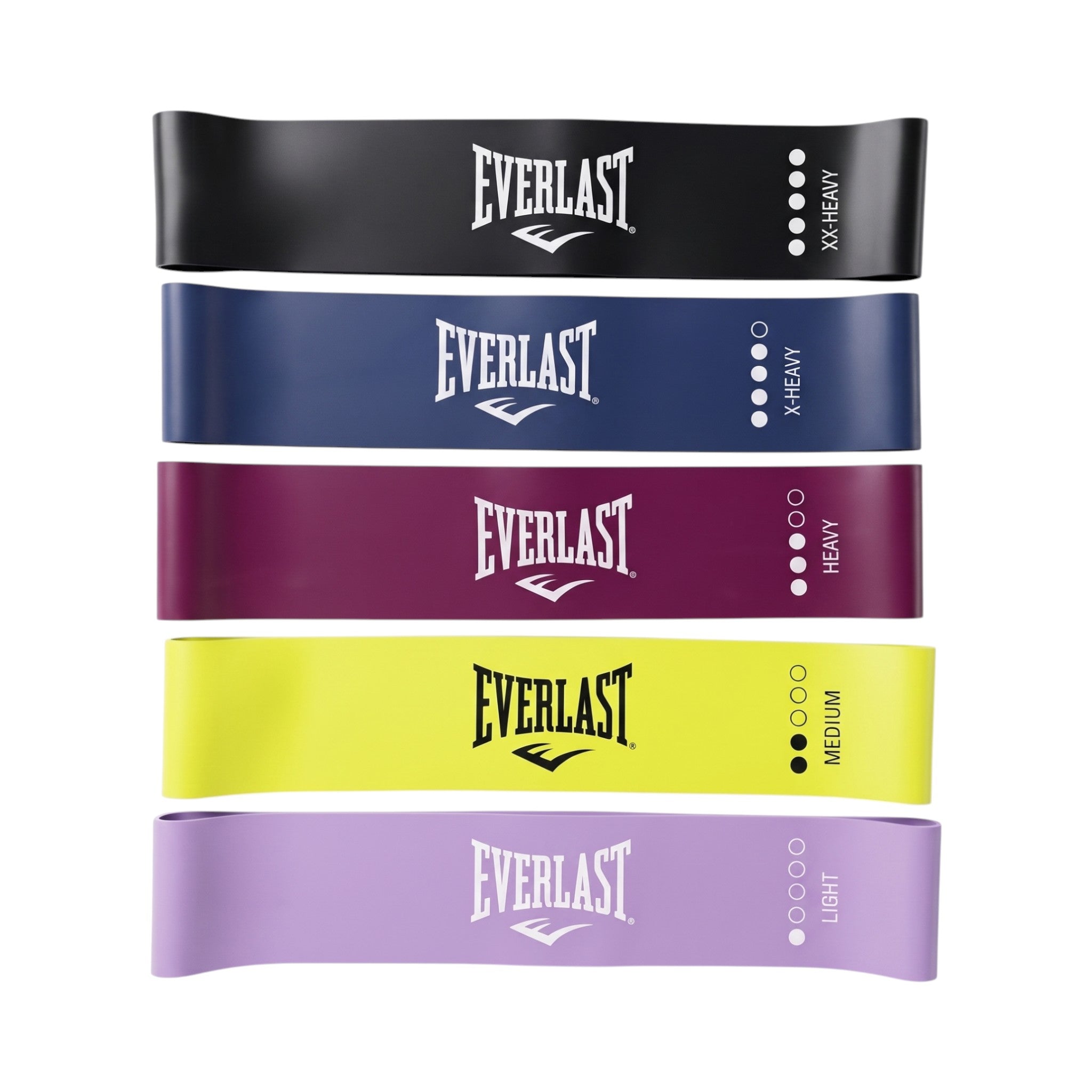 Everlast Set De 5 Minibandas Banda de Resistencia