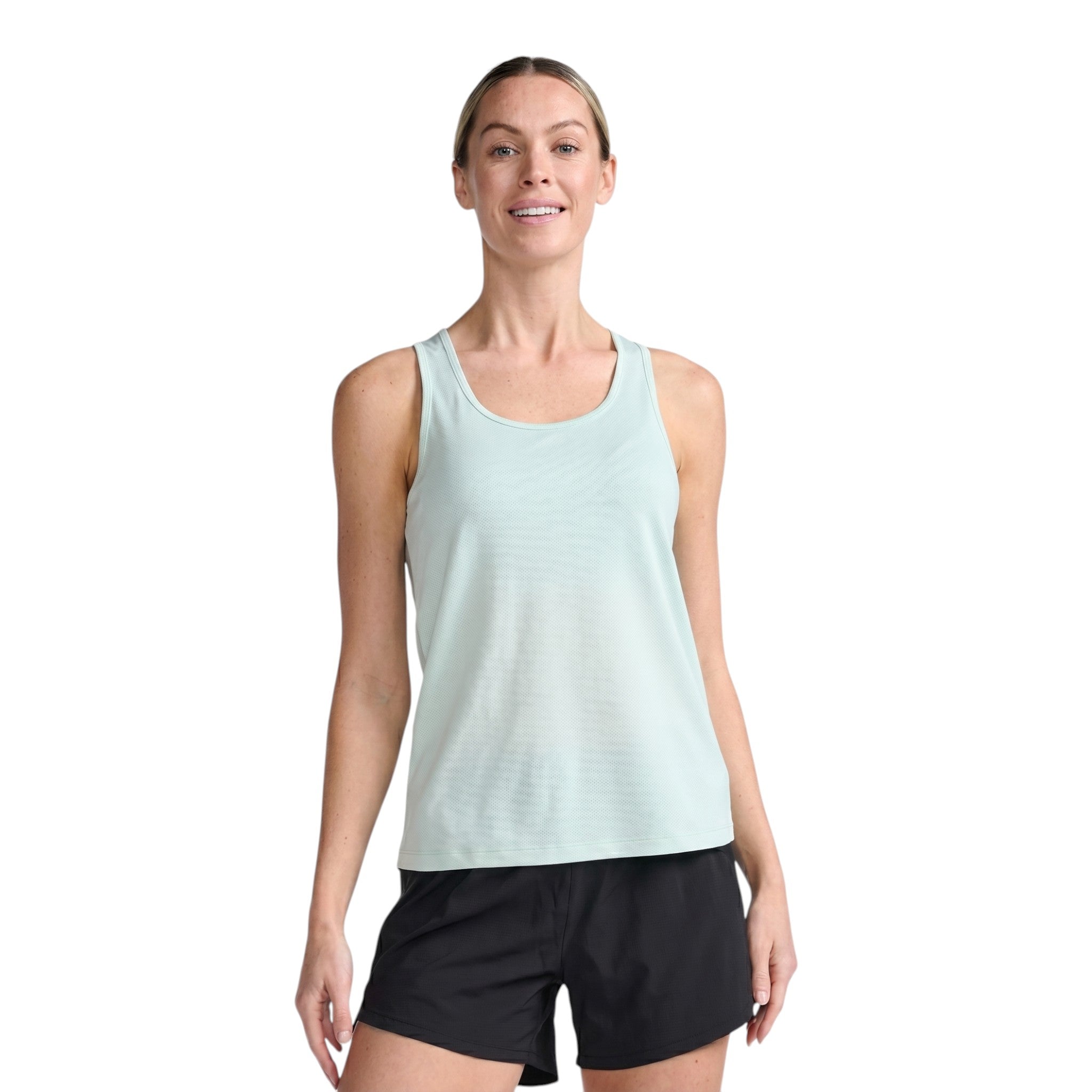 2XU Aero Singlet Mujer Glacier #Color_Glacier