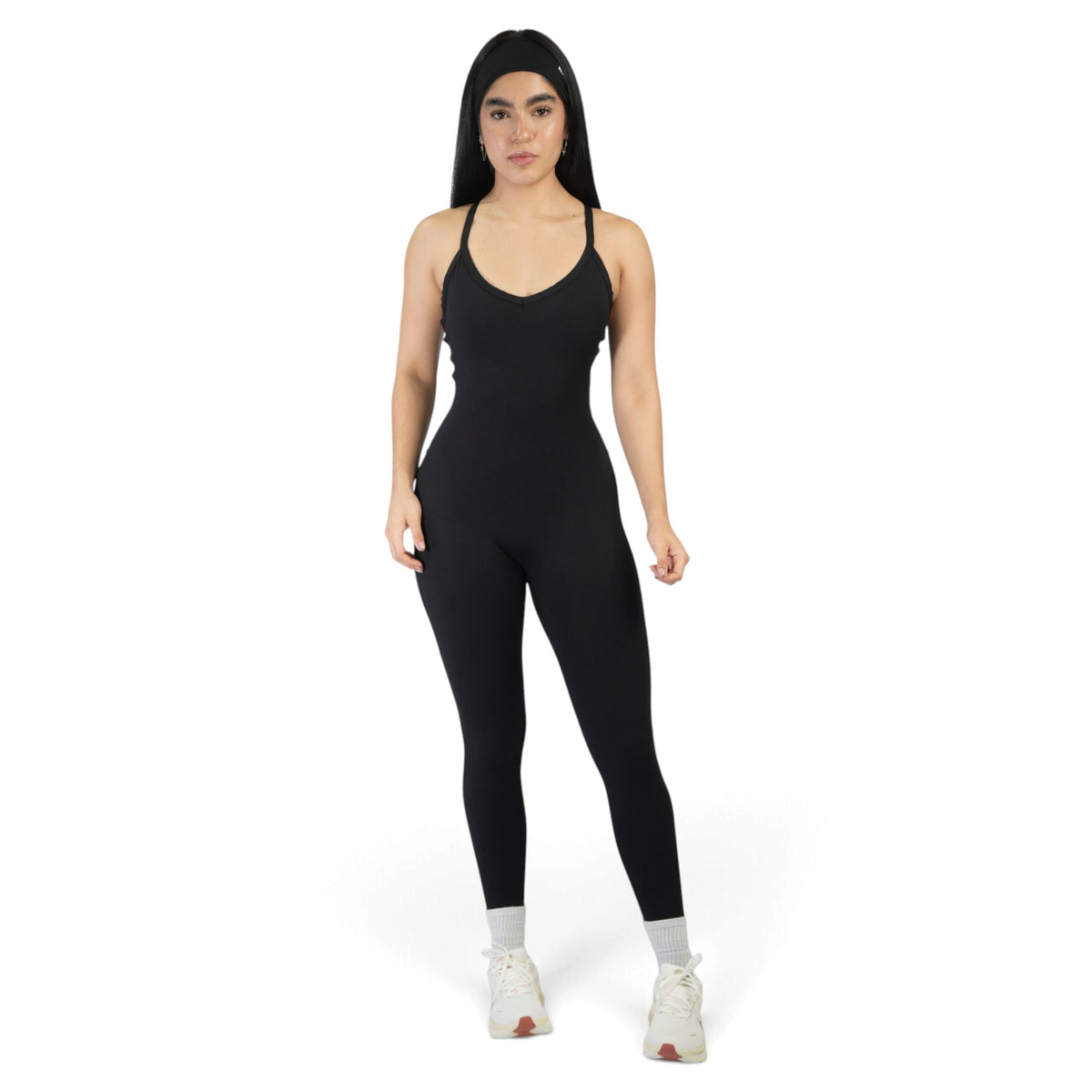 Kovah Cross Jumpsuit Mujer · Black