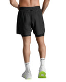 2XU HOMBRE AERO MESH 2-IN-1 5 INCH SHORTS