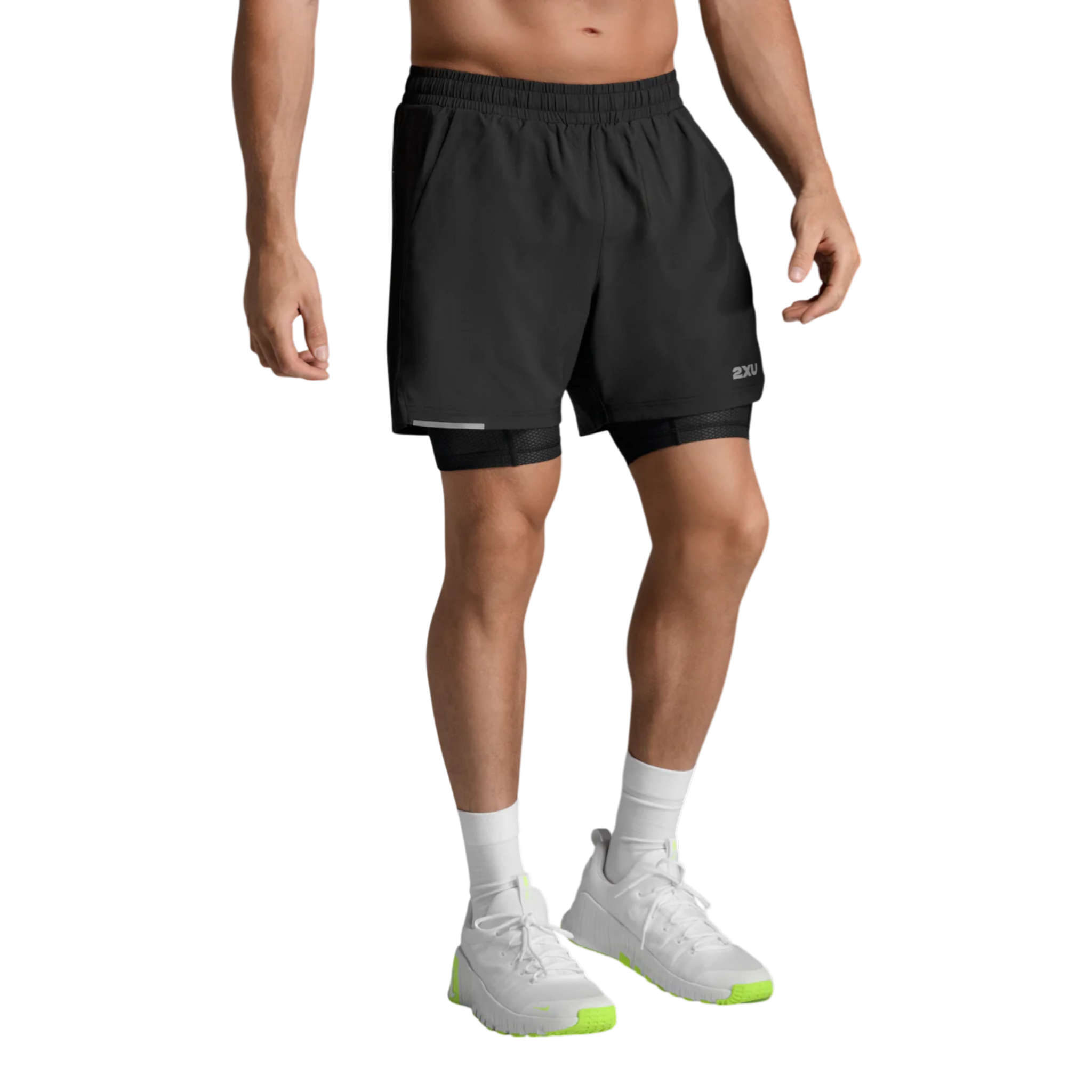 2XU Aero Mesh 2-In-1 5" Shorts Hombre