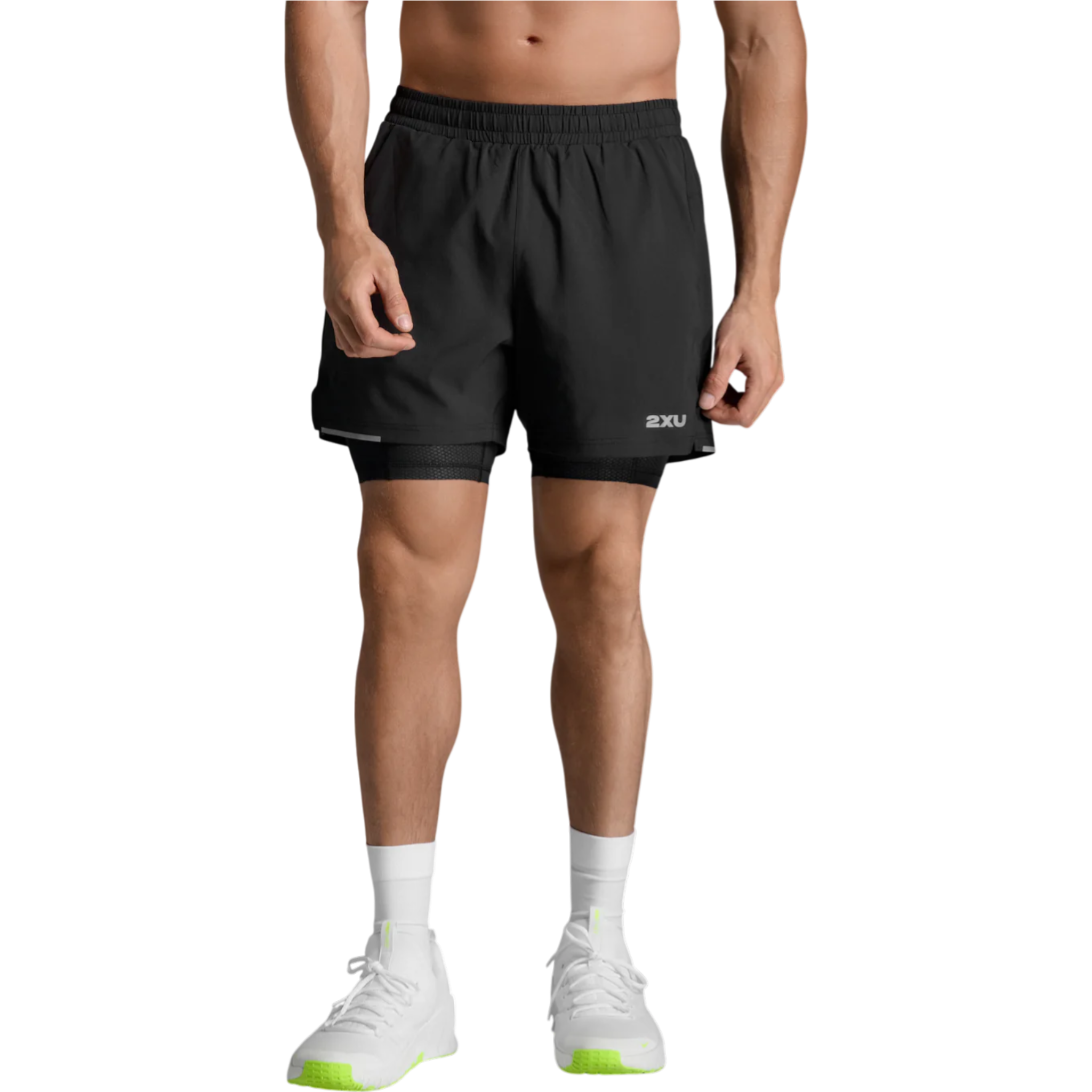 2XU Aero Mesh 2-In-1 5" Shorts Hombre