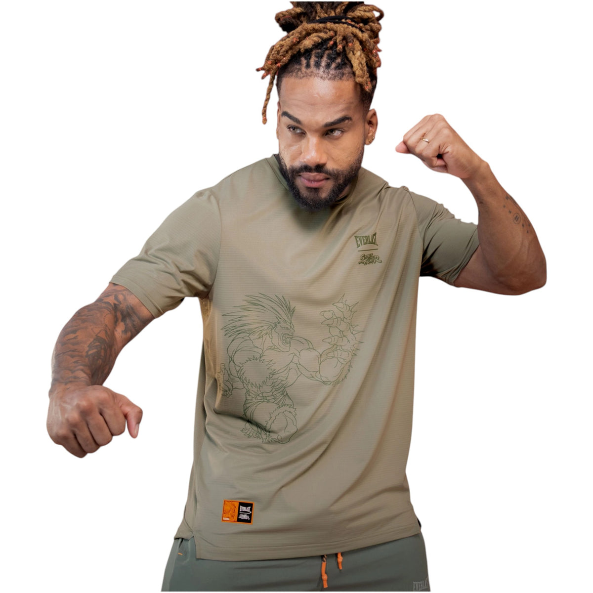 Everlast Street Fighter Blanka Hombre · Green