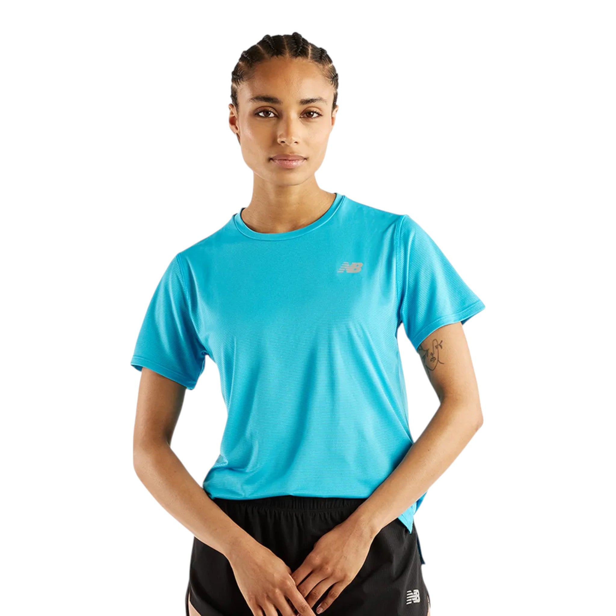 Camiseta Mujer New Balance Essentials T-SHIRT W NEW BALANCE #Color_Sky