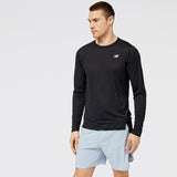 ACCELERATE LONG SLEEVE RUNNING SHIRT Camiseta NEW BALANCE 