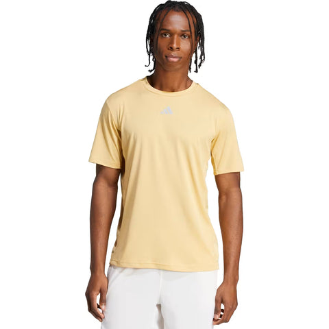 ADIDAS HIIT 3-STRIPES WORKOUT TEE