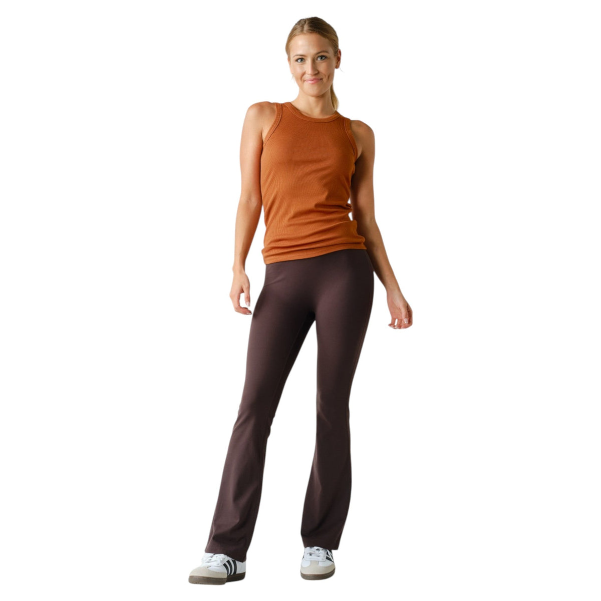 Mono B Venice Seamless Flare Mujer Coffee Bean #Color_Coffee Bean