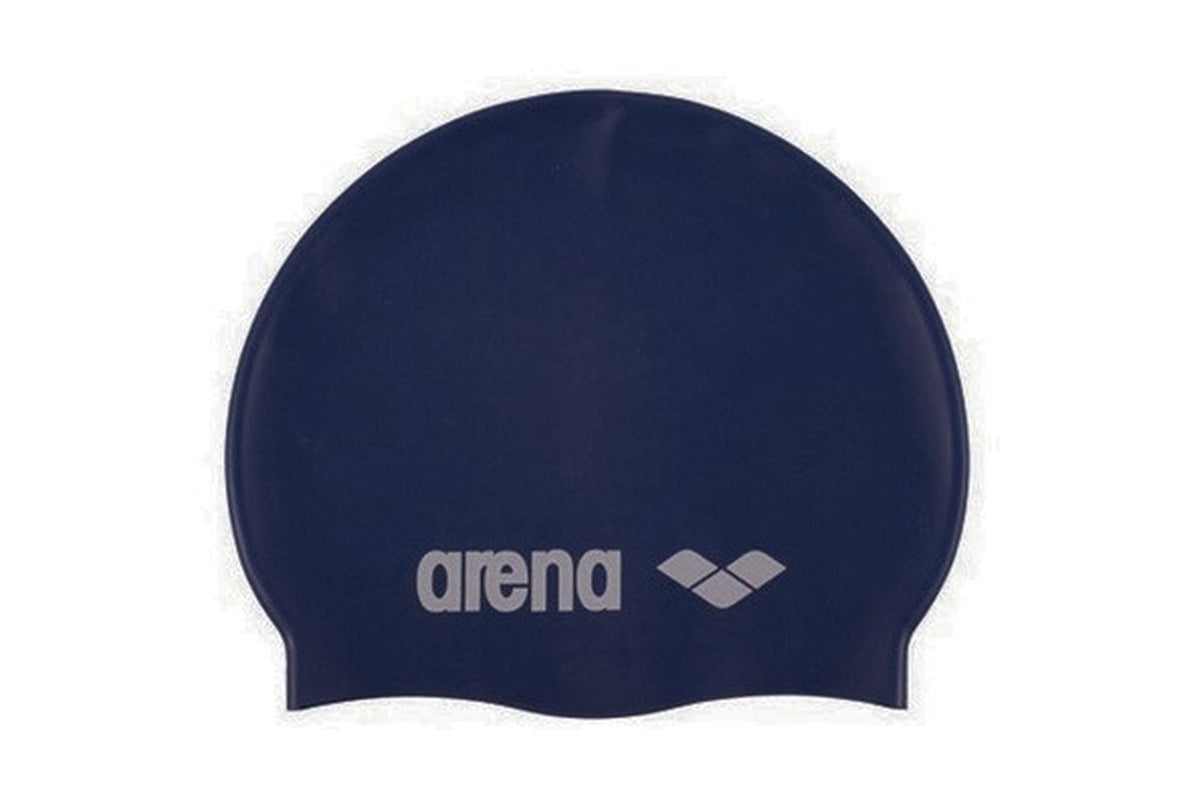 Arena Classic Silicone Gorro de Natación Niños Azul Marino #Color_Azul Marino
