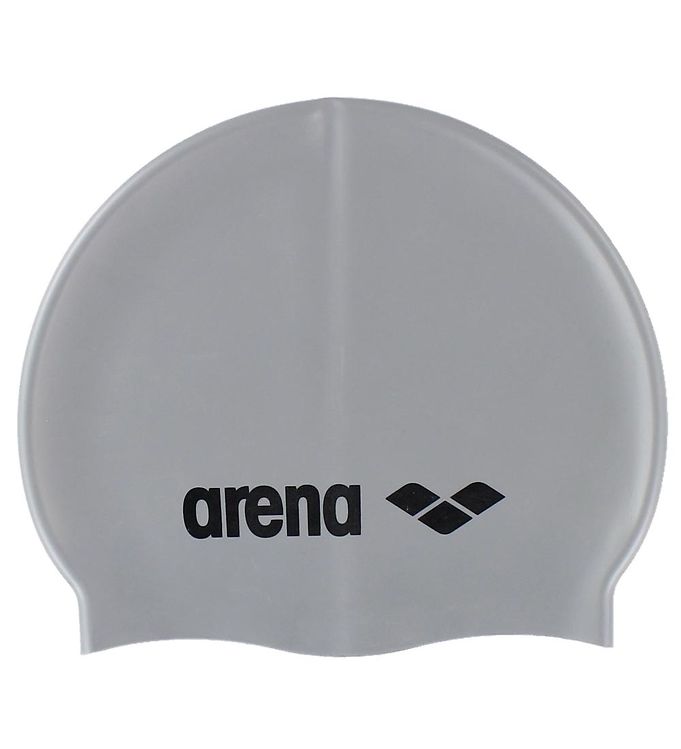 Arena Classic Silicone Gorro de Natación Niños Gris #Color_Gris
