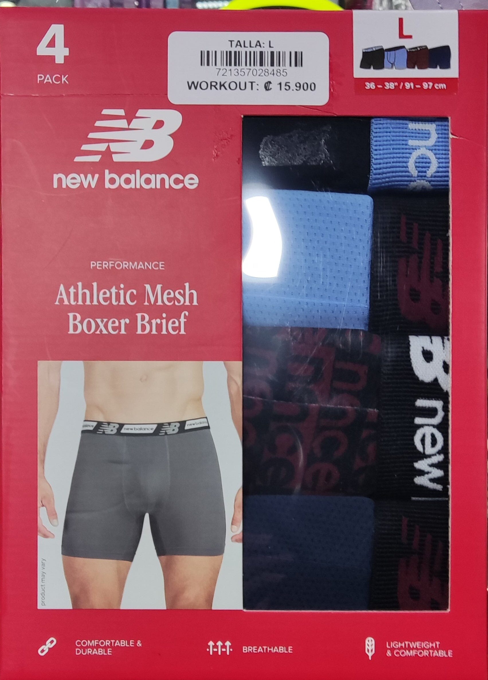 BOXER NEW BALANCE Workout 